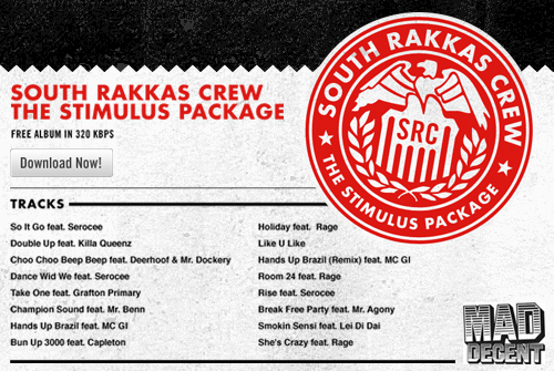 South Rakkas Crew - The Stimulus Package