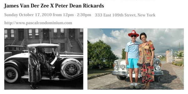 James Van Der Zee vs. Peter Dean Rickards